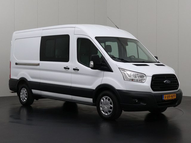 Ford Transit 2.0TDCi 130PK L3H2 Dubbele Cabine | 7-Persoons | Leder