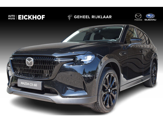 Mazda CX60 CX-60 2.5 e-SkyActiv PHEV Exclusive-line Business Edition - Black Edition - € 2.000,- Voo