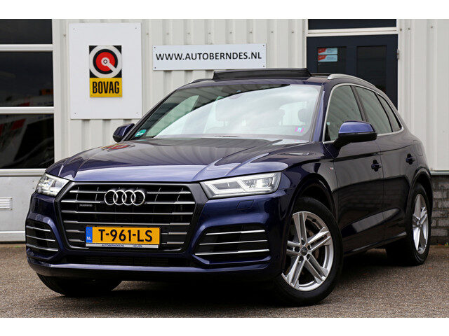 Audi Q5 55 TFSI e 367PK Plug in S-Line Quattro Competition*Perfect Audi Onderh.*BTW*1ste Eig!*Luchtv