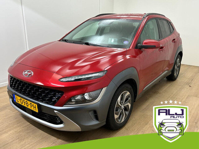 Hyundai Kona Occasion 1.6 GDI HEV Fashion | Rood | Tweedehands Hyundai Kona | Airco | Bluetooth & Ca