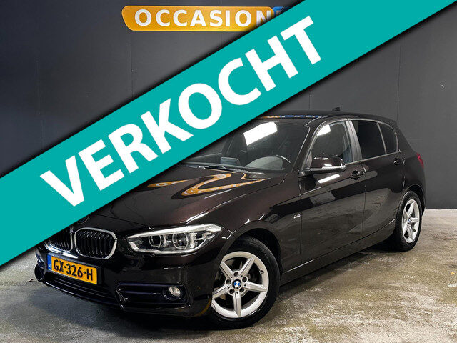 BMW 1 Serie 118i EDE Corporate Lease Sport|LED|CRUISE|NAVI|AIRCO|BLUETOOTH|16INCH|
