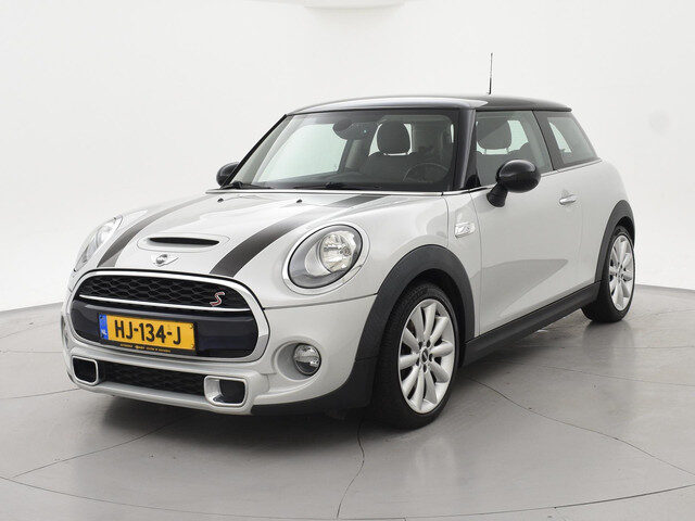 MINI Cooper S Mini 2.0 192 PK WHITE SILVER + BRUIN LEDER
