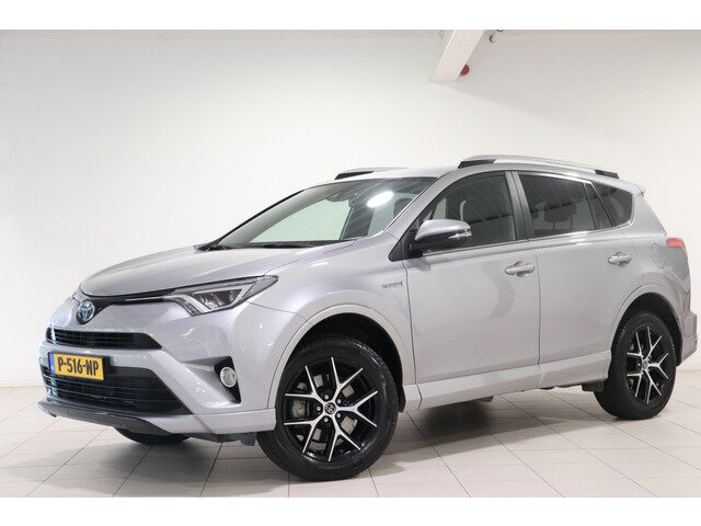 Toyota RAV4 2.5 Hybrid Black Edition Limited, Leder, NAVI, Cruise & Climate control, Goed onderhoude