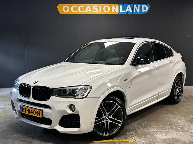 BMW X4 XDrive20i High Executive M-SPORT|SCHUIF/KANTELDAK|KEYLESS|STOELV|360CAM|LEDER|DODEHOEK|BLUETO