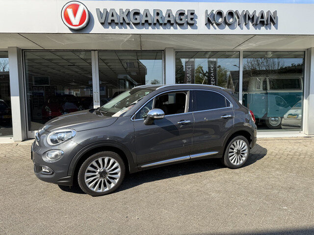 Fiat 500X 500X-1.4 Turbo Multiair Lounge | Automaat | Trekhaak | Navigatie | leer |