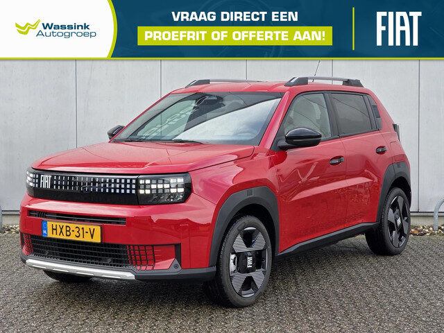 Fiat Panda Grande 44kWh 113pk La Prima | Navigatie | Stoel en stuurverwarming | Parkeercamera