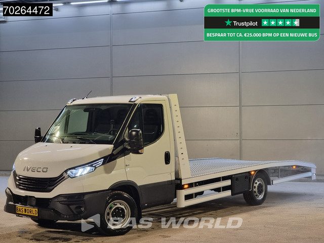 Iveco Daily 35S18 BPM VRIJ! 3.0L Automaat Autotransporter 2025model LED ACC Lier Trekhaak Oprijwagen
