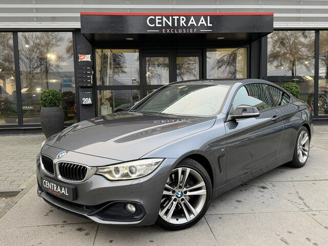 BMW 4 Serie Coupé 428i High Exe Sportline|Head-Up|Camera|Keyless|Leder|Stoelverwarming|NL-Auto