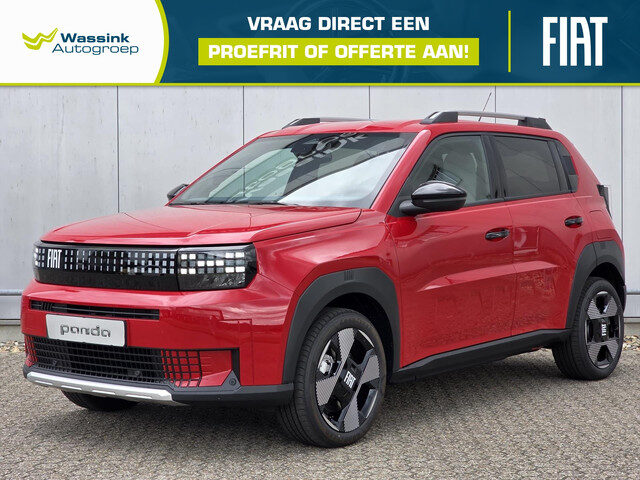 Fiat Panda Grande 44kWh 113pk La Prima | Navigatie | Stoel en stuurverwarming | Parkeercamera