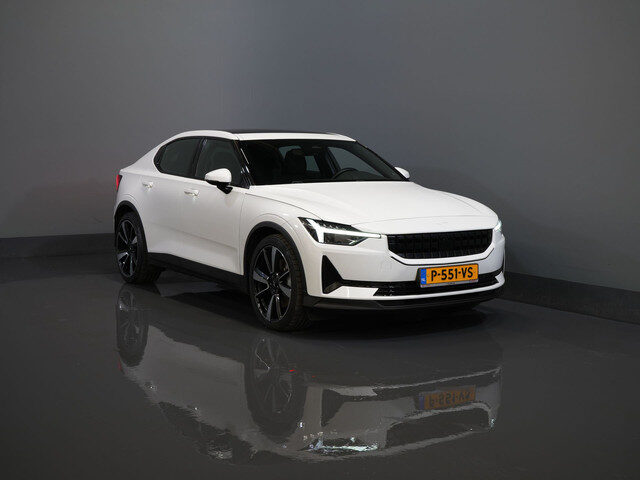 Polestar 2 Long Range 78 kWh 551 WLTP 95% SOH LED/ Pano/ Stuurverw./ Stoelverw./ Memory/ Navi/ Carpl