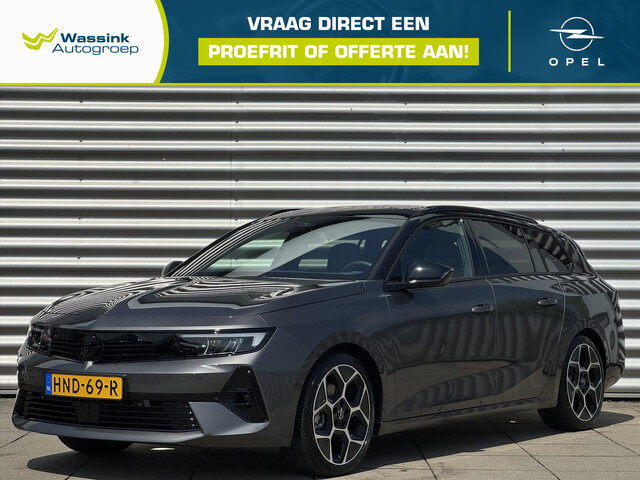 Opel Astra Sports Tourer 1.2 Turbo Hybrid 145pk eDCT GS Panorma Dak | Navigatie | 360 graden Camera