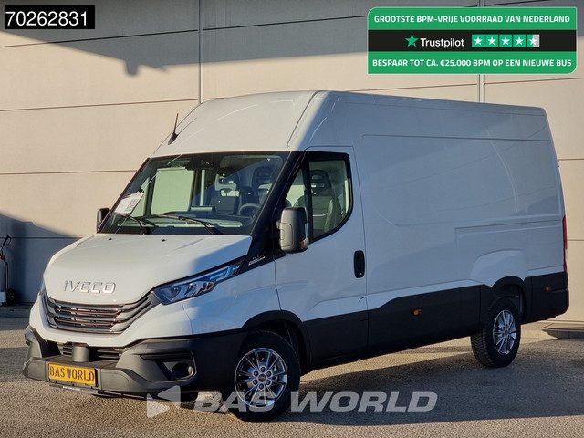 Iveco Daily 35S21 BPM VRIJ! 3.0L Automaat 210PK L2H2 2025-Model 3,5t Trekvermogen ACC LED CarPlay Ca
