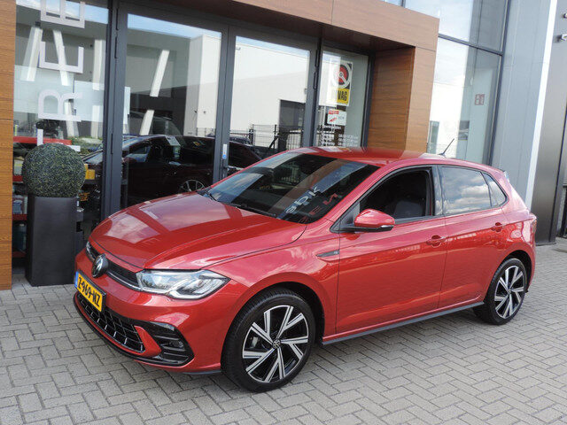 Volkswagen Polo 1.0 TSI R-Line AUTOMAAT 27.000km | LED kopl | ECC | 17” Bergamo | Priv.glas | Virt.d
