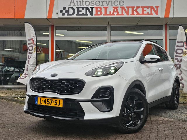 Kia Sportage 1.6 T-GDI Black Edition Automaat BJ.2021 / Panodak / Leder / Navi / Camera / Keyless /
