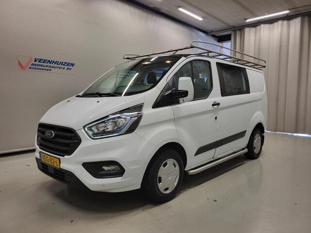 Ford Transit Custom 2.0TDCI Dubbele Cabine Trekhaak Euro 6!