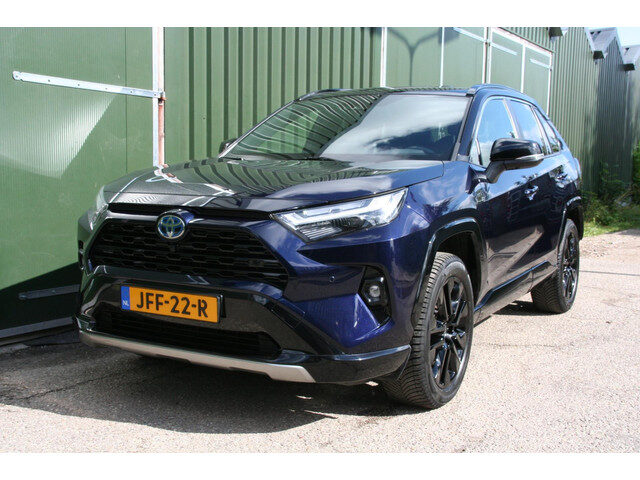 Toyota RAV4 2.5 Hybrid Style BI-TONE, TREKHAAK, NAVIGATIE, HALF LEER, 360 CAMERA, STOEL VERWARMING