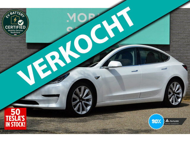 Tesla Model 3 Long Range AWD 75 kWh SOH90% Pano AutoPilot LED ACCU- CHECK