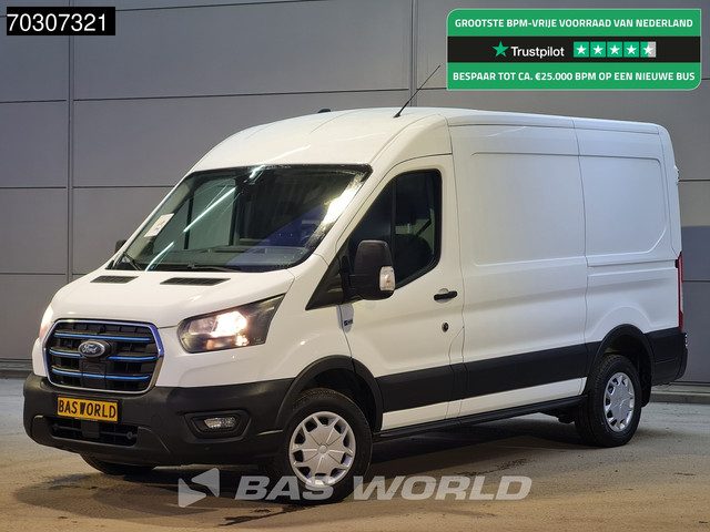 Ford E-Transit Elektrisch 68kWh 317km WLTP L2H2 Navi Camera Airco Cruise SYNC4-Display CarPlay Airco