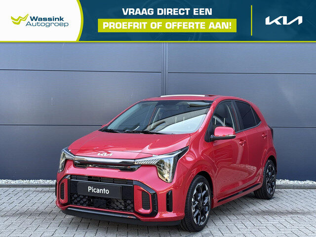 Kia Picanto 1.0 DPi 63pk 4-zits GT-Line | Stoel-/Stuurverwarming | Apple CarPlay/ Android Auto | Sma