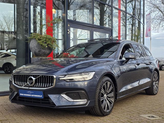 Volvo V60 2.0 T6 Recharge AWD Inscription | Schuif/kanteldak | Wegkl. Trekhaak | Navigatie | Leer |