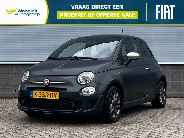 Fiat 500 70 pk Hybrid Rockstar | Apple Carplay / Android Auto | Parkeersensoren | Panoramadak