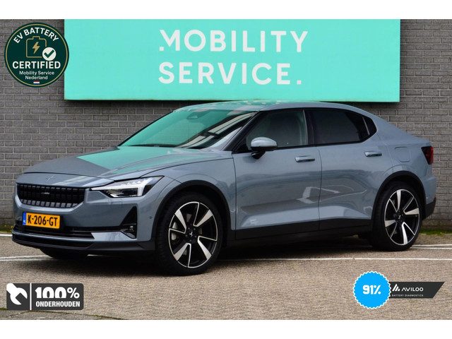 Polestar 2 Long Range Dual Motor Launch Edition 78kWh SOH91% Pano CarPlay LED 19" Clima Navi