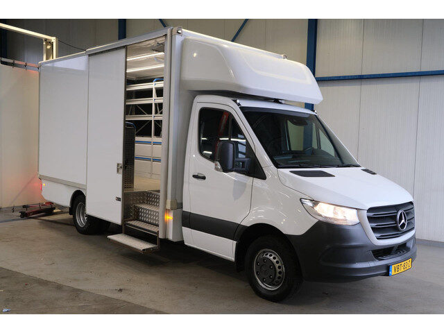 Mercedes-Benz Sprinter 516 2.2 CDI L3H3 EURO VI-D Automaat - Verkoop wagen, Bakwagen, Meubelbak.