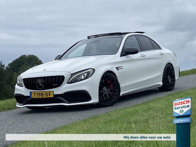 Mercedes-Benz C-Klasse C63 S AMG 510PK / Pano / Keyless / 360º Camera / Sfeer / Elektrische Koffer /
