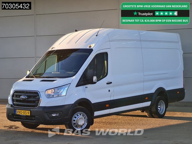 Ford Transit Dubbellucht L3H3 ACC Navi Airco Camera Parkeersensoren v+a APK 07-2026 Euro6 L3 Hoog Da