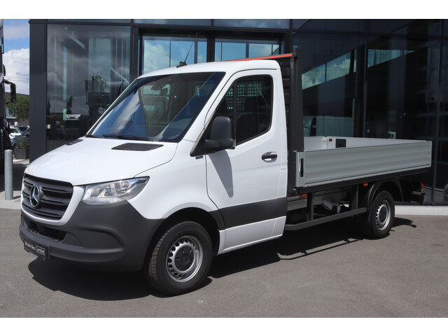 Mercedes-Benz Sprinter 317 CDI Aut. L2 Pro Open Laadbak |AIRCO/MBUX/CARPLAY/3500KG AHW |Certified