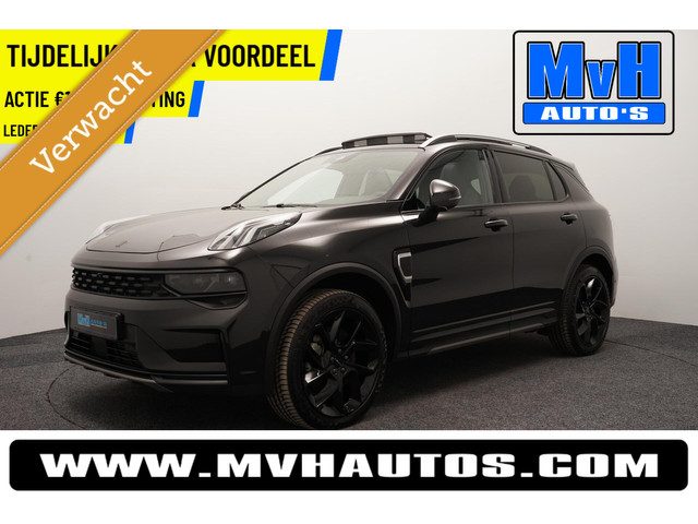 Lynk&Co 01 1.5 Hybride|FULL BLACK XL|ZWARTE.HEMEL|LEER|TREKH