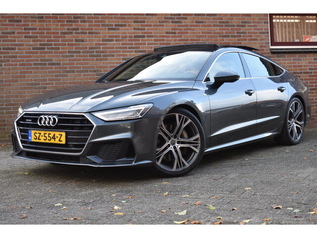 Audi A7 Sportback 55 TFSI quattro '18 LED Pano S Line Leder Clima Inruil mogelijk