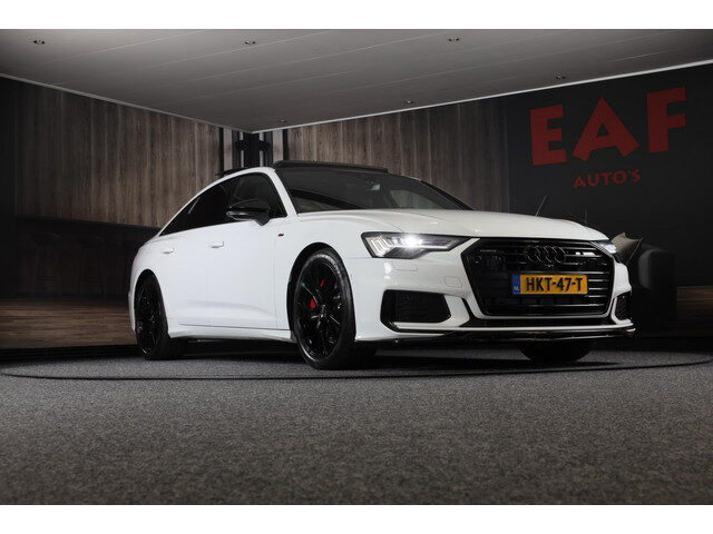 Audi A6 Limousine 55 TFSI e Quattro S6 Look / Head Up / Memory / Acc / F1 / Lane Assist / Elek Stoel