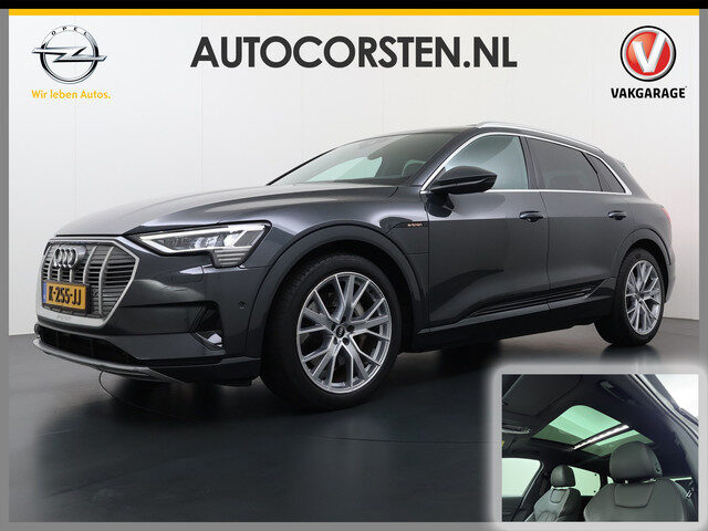 Audi e-tron **Gereserveerd** 313pk Pano-dak Leer-Alcantara+elektr+Geheug. Camera Adap.Cruise Apple C