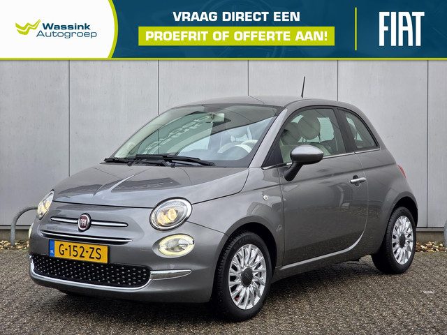 Fiat 500 1.2 69pk Lounge | Automaat | Cruise Control | Airco | Spraakbediening | Carkit |