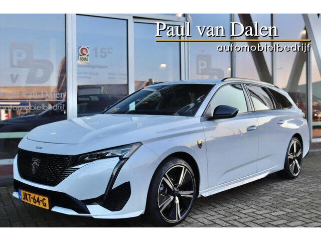 Peugeot 308 Sw 1.2T 130PK AUTOMAAT (EAT8) GT-LINE Navi | Adapt.Cruise | Camera | Wit Metallic | Sfee