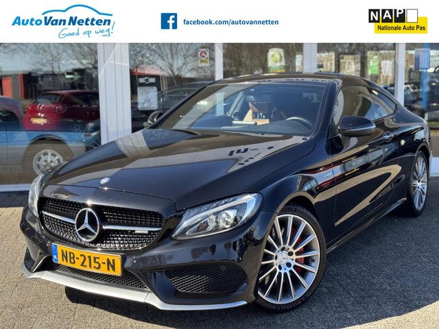 Mercedes-Benz C-Klasse Coupé AMG 43 3.0 V6 Biturbo 368pk Automaat, 4MATIC,Leder,Xenon,Keyless,