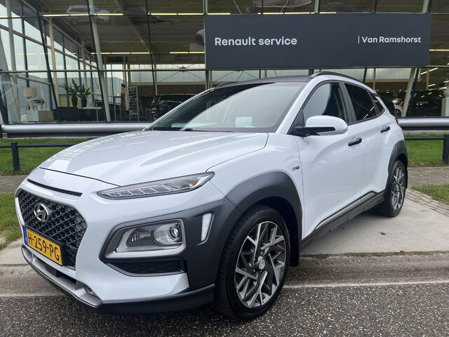 Hyundai Kona 1.6 GDI HEV Premium / Automaat / Trekhaak / Stoelverw. + verkoeling / Apple Carplay - A