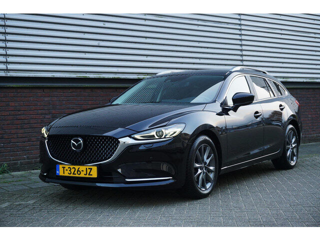 Mazda 6 Sportbreak 2.0 SkyActiv-G 165 Zwart metallic/Trekhaak/Head-Up