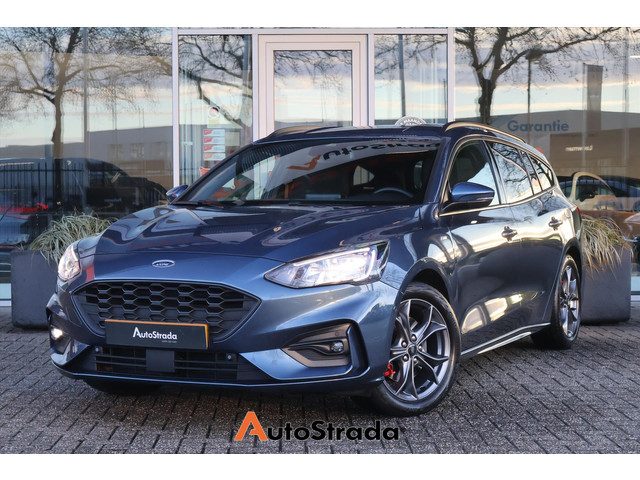 Ford Focus Wagon 1.0 ST-Line 155pk | Dodehoek | ACC | Climate | Virtual | Trekhaak | Camera | LED |