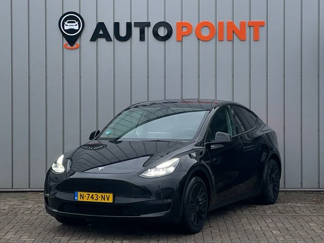 Tesla Model Y Long Range AWD 75 kWh WARMTEPOMP LFP TREKHAAK 91% SOH