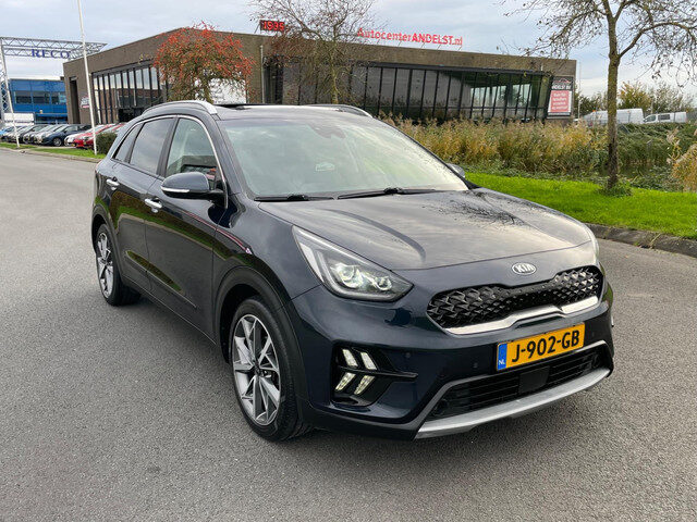 Kia Niro 1.6 GDi Hybrid ExecutiveLine, Open dak, Leder, Stoelverw-/ventl, Acc, Keyless, 1e eig afk,