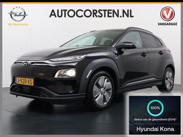 Hyundai Kona EV 64kWh SOH 100% Warmtepomp Head Up Display Adap.Cruise Navi Ecc Camera Apple Carplay