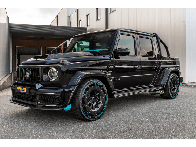Mercedes-Benz G-Klasse G63 AMG BRABUS P900 Rocket Edition - Obsidian Black - Tiffany Blue Interior-