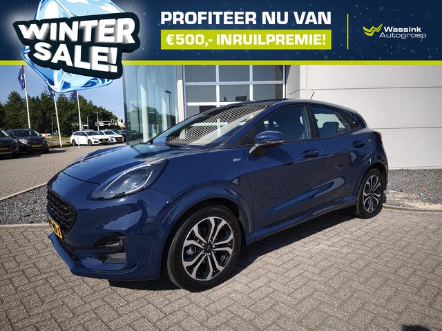 Ford Puma 1.0i Ecoboost Hybrid 125pk ST-Line | WINTERSALE |Climate control | Navigatie | Digitale co