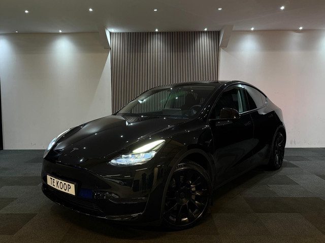 Tesla Model Y Long Range AWD 75 kWh Led l Leder l Camera l Electrische stoelen l Autopilot