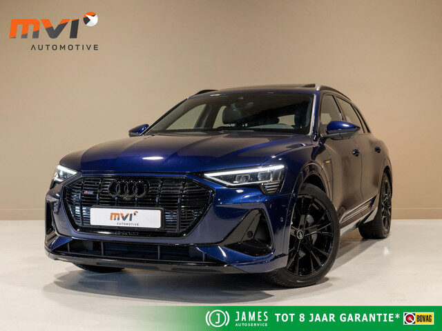 Audi e-tron 55 quattro S edition 95 kWh / 408pk / Panorama dak / Rondomzicht camera /