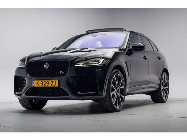 Jaguar F-PACE 5.0 V8 S/C AWD SVR [ Dealer onderhouden ][ Panorama Leder Kuipstoelen Meridian Stoelve