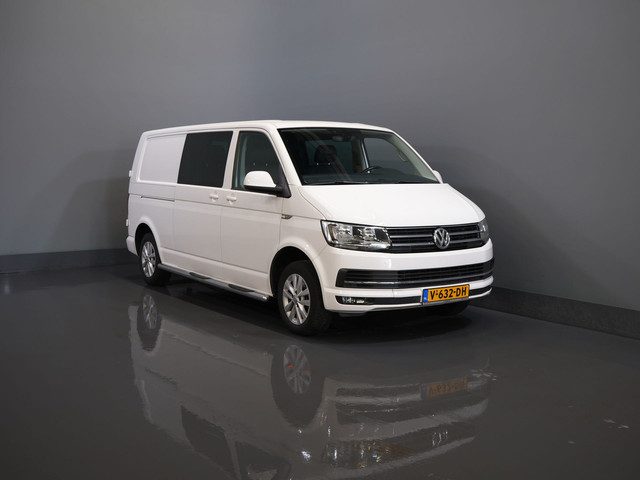 Volkswagen Transporter T6 2.0 TDI 150 pk DSG Aut. L2 Highline E6 DC Dubbel Cabine BPM VRIJ! Carplay/