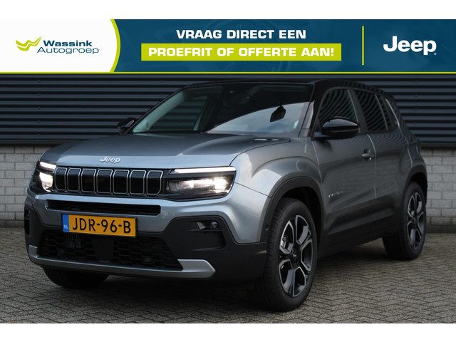 Jeep Avenger 1.2T e-Hybrid 110pk Summit | Adaptive Cruise | Navi | Parkeersensoren Voor & Achter I C